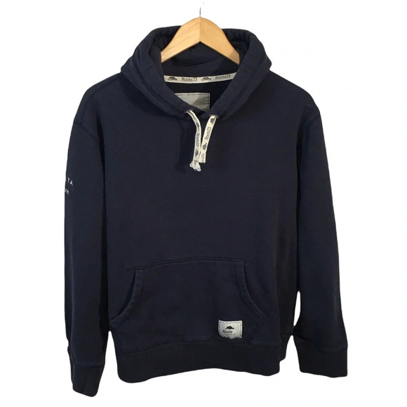 B3 Mens ROOTS73 Trendy Warm Hoodie Sweatshirt L - Picture 1 of 5